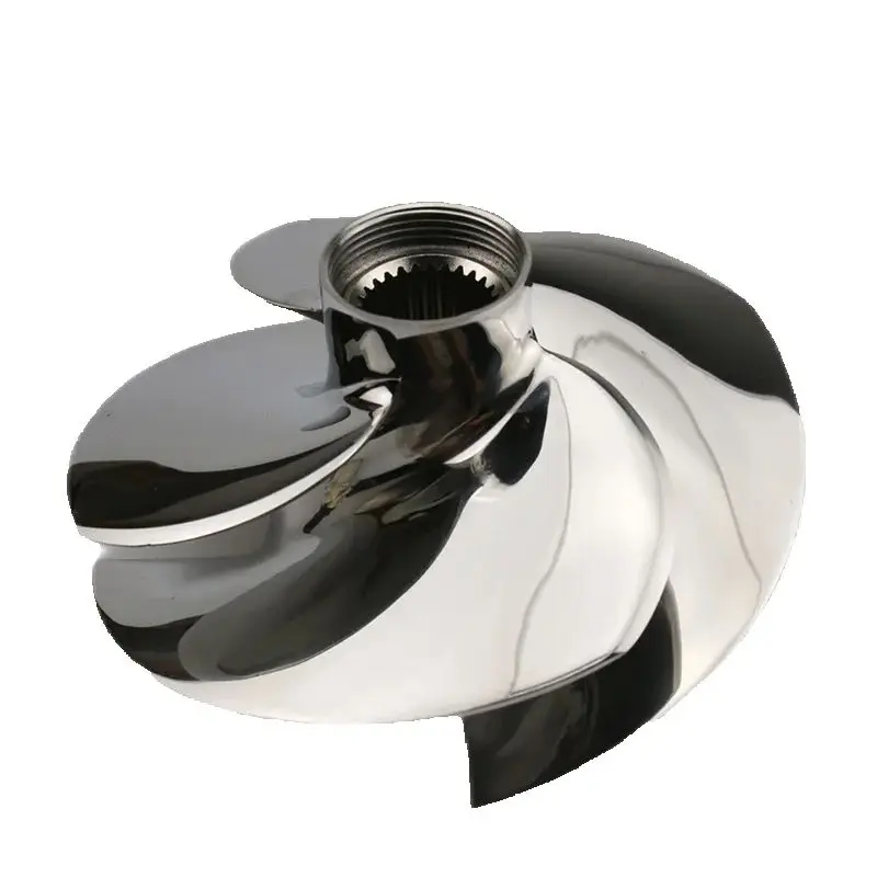 

Captain Jet Ski impeller Fit Seadoo Propeller GTS 130/GTS PRO 130/Wake 155HP/GTX 155/GTI LTD 155 GTI SE 155.5mm 4 Blades Polish