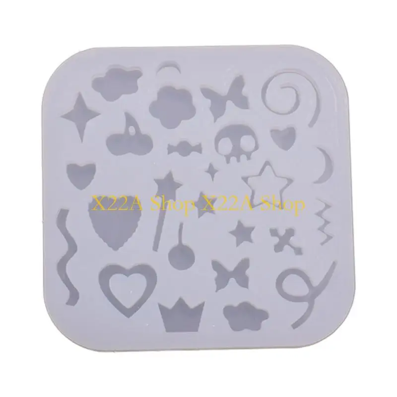 Unique Silicone Mold Hollow Epoxy Shaker Fillings Silicone Molds Epoxy Resin Filler Mold for Quicksand Resin Mold
