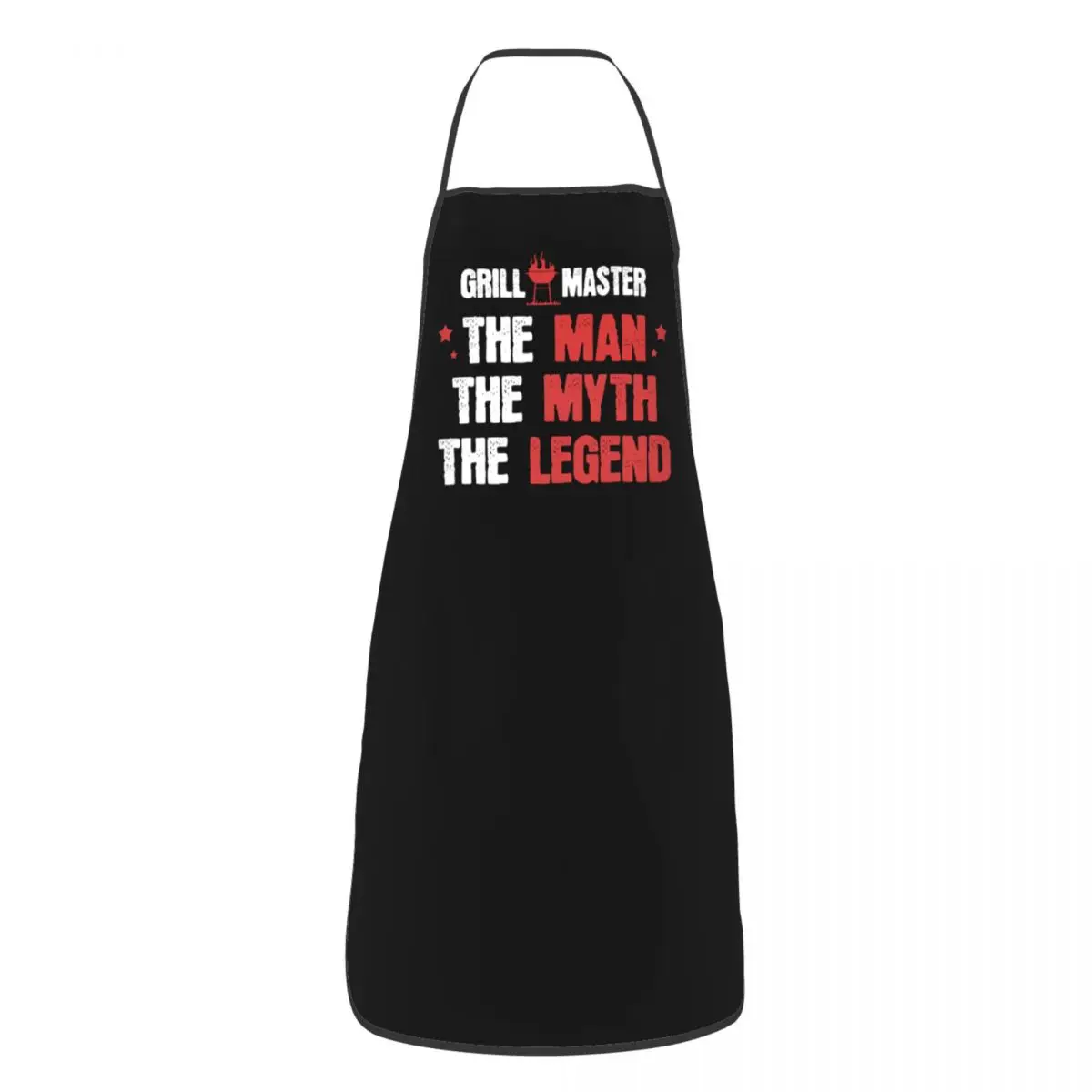 Grillmaster Barbecue Grill Master Apron Adult Women Men Chef Tablier Cuisine for Kitchen Cooking The Man Myth Legend Painting