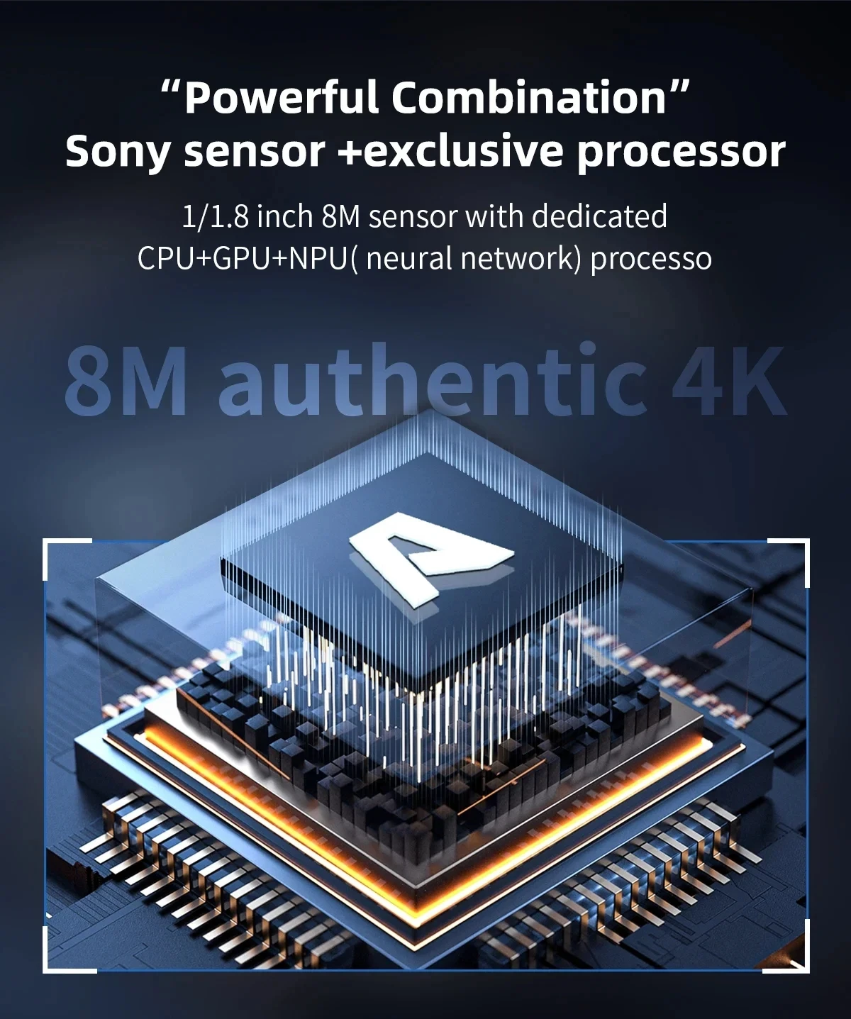 Qianli Ivision AI Industrial Camera 8MP 4K For Sony Sensor High Integration Flexible for Precision Repair Scientific Research