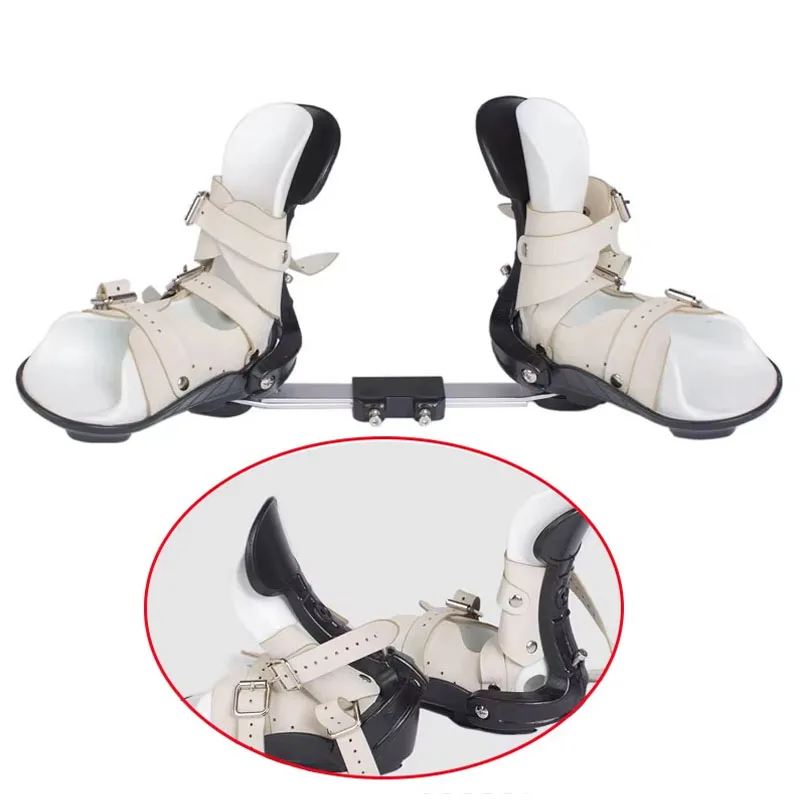 1Pair Adjustable Soft Dennis Brown Shoes-Kids Orthopedic Dennis Shoes-Horseshoe Foot Medical Rehabilitation Tool