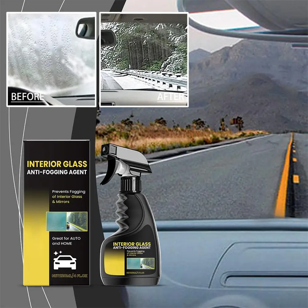 Water Repellent Spray Anti Rain Coating For Car Glass Waterproof Anti-fog Rainproof Car Liquid Windshield Mirror Polish Kit K2D1