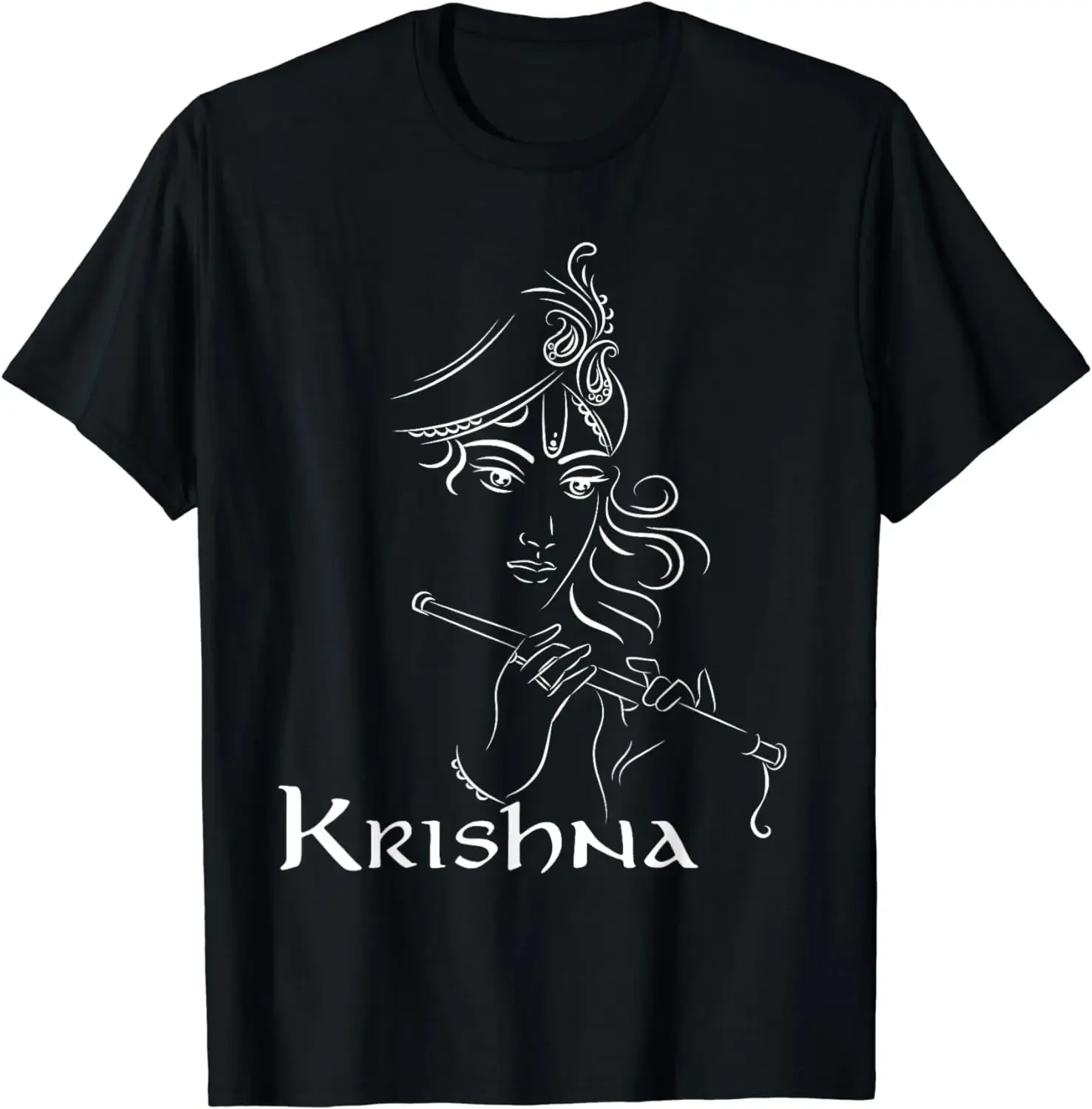 Festival Wear Clothes  Graphic T Shirts Clothes men clothing Hindu Shirts Hinduism Diwali Festival Gods Lord Krishna T-Shirt tee