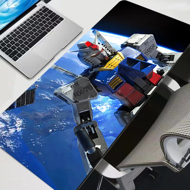 لوحة ماوس أنيمي غير قابلة للانزلاق حصيرة مكتبية ملحقات كمبيوتر شخصي لوحة ماوس Gundam ألعاب الألعاب لوحة مفاتيح ميكانيكية محارب