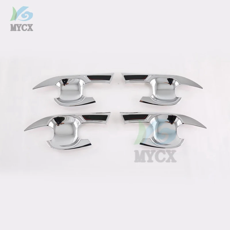 

Автомобильный Стайлинг, наружная ручка, украшение чаши двери, автомобильные аксессуары для Toyota bZ4X 2022 2023.