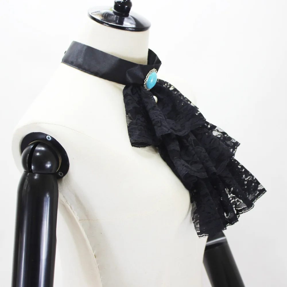 عبر الحدود المحكمة Sle ربطة القوس فيكتوريا الياقة الزخرفية وهمية طوق ular Sle الخريف وصول جديد من الصين #4