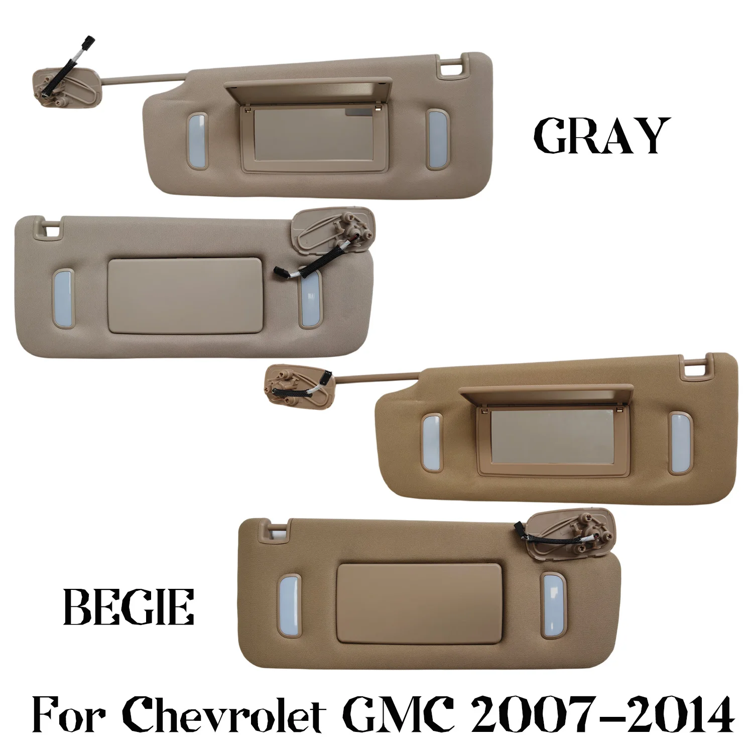 

Car Sun Visor Panel For Chevrolet GMC 2007 2008 2009 2010 2011 2012 2013 2014 Sunvisor Repair Part Interior Sunshield Board