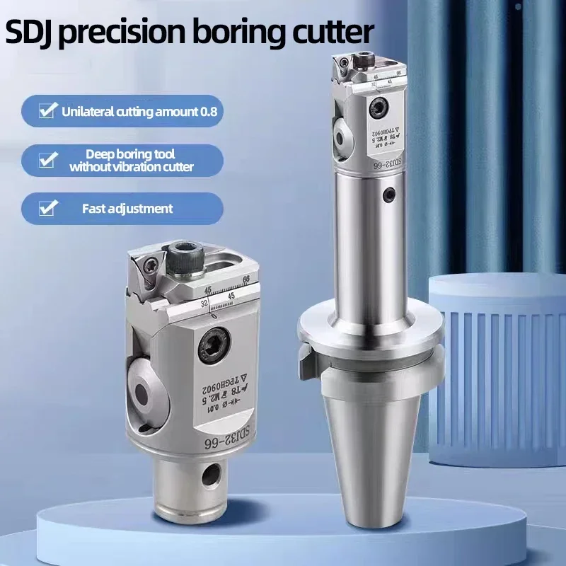 SDJ High Precision Fine Boring Cutter Set BT30 Suitable For Small Hole Boring CNC Deep Holes Boring Tools