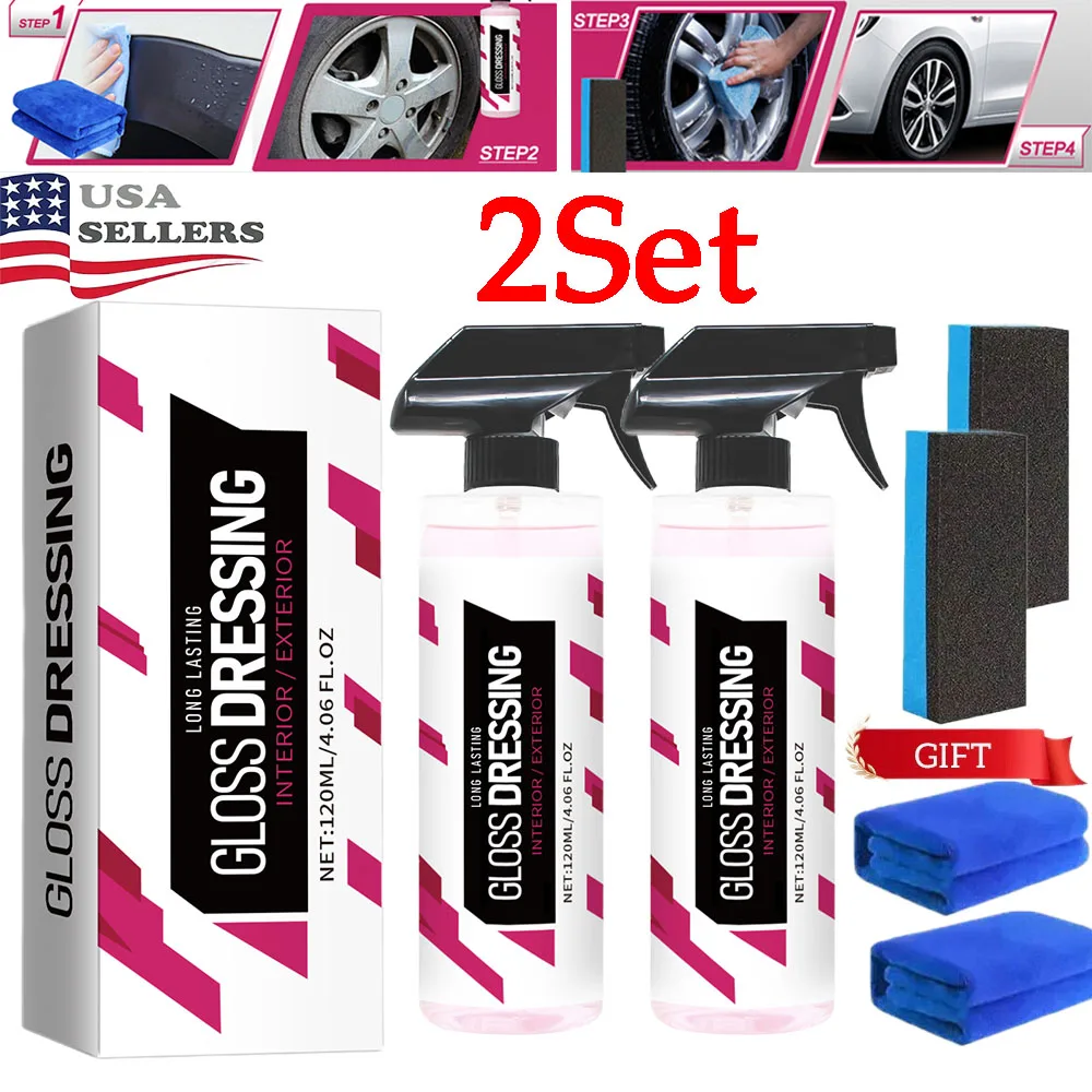 

2 комплекта автомобильных пенопластовых чистящих накладок и повязок для шин — восстановление выцветших пластмасс, глянцевая повязка — пластик, средства для чистки автомобилей