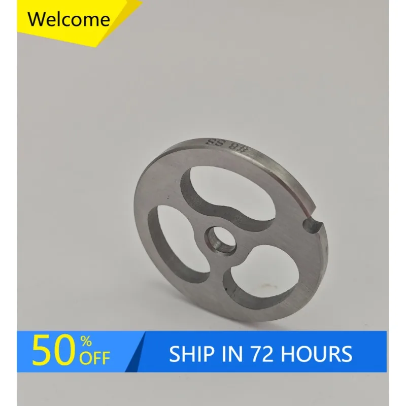 #8 Washer Meat Grinder Hole Plate Round 3CR13 Stainless Steel Cutter Meat Grinder Blade Grate Plate Sausage