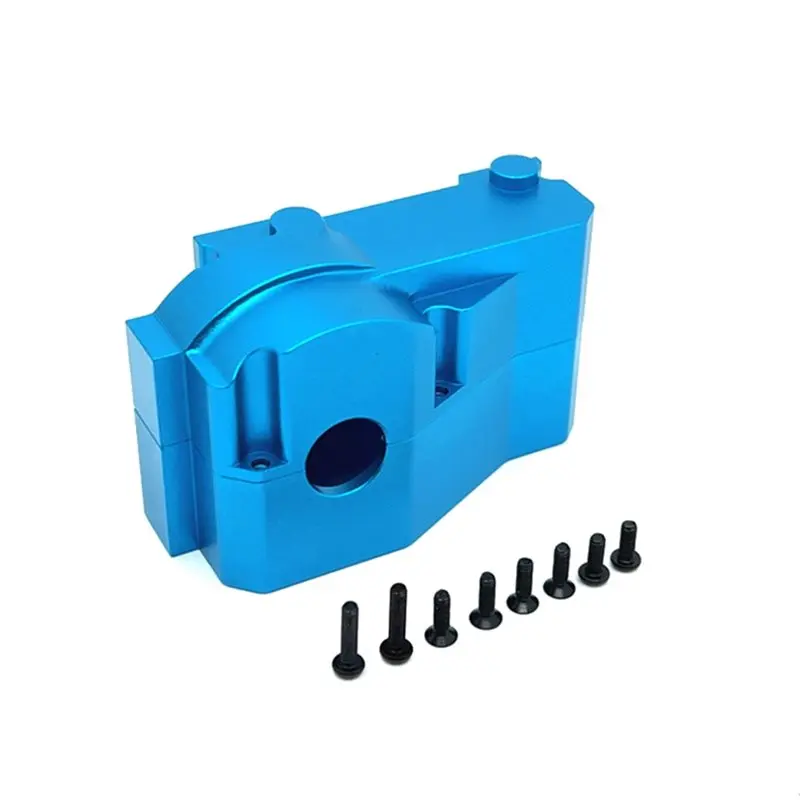 RC اكسسوارات السيارات ل MJX 1/7 7303 7304-متوسطة موتور علبة التروس مجموعة غطاء ترقية استبدال جزء-Y44A #2