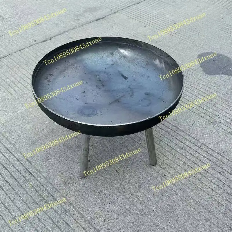 80cm Large Cast Iron Fire Pit Indoor Outdoor Fire Bowl for Camping BBQ Bonfire view 5
