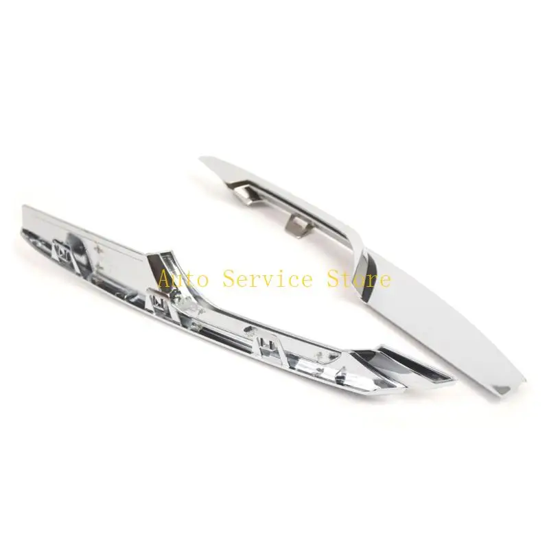 

462A Trim Headlight Guard Luxury Lines Headlight Protector Electroplated Headlight Cover Strong Shielding for Car 3 Models