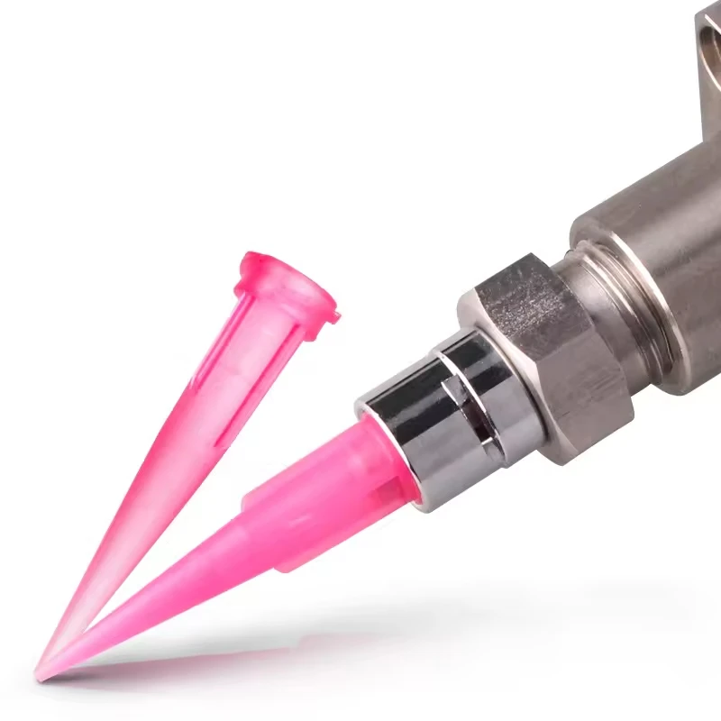 Großhandel 500/1000 Stück 14G-30G Präzisions-Kunststoff-TT-Stumpfe konische Spitzen Luer Lock Spritzen-Dosierspitzen – Detail 3