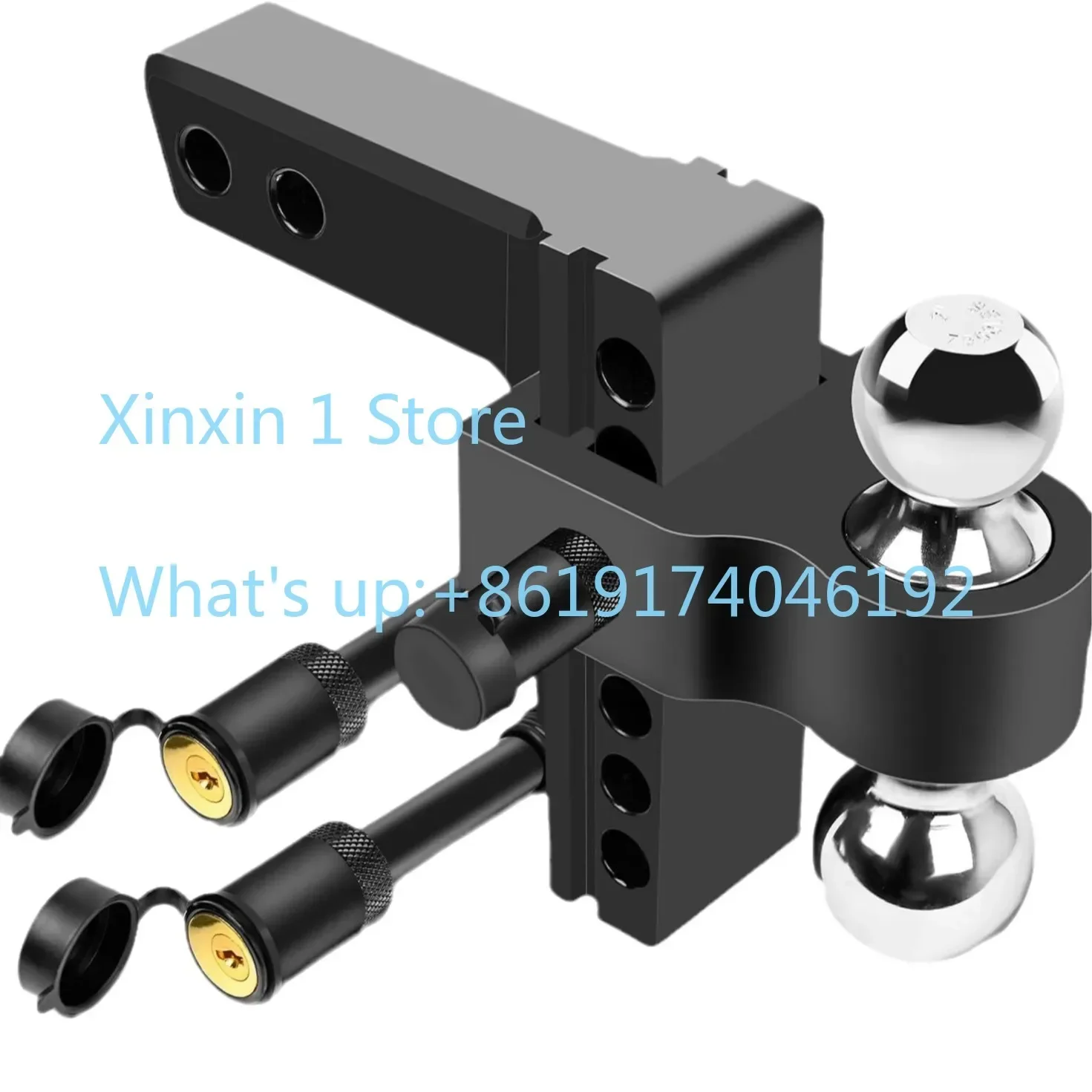 

Регулируемый алюминиевый прицепной рычаг с высокой прочностью на растяжение, 6 дюймов, с замком-защелкой, двойная головка