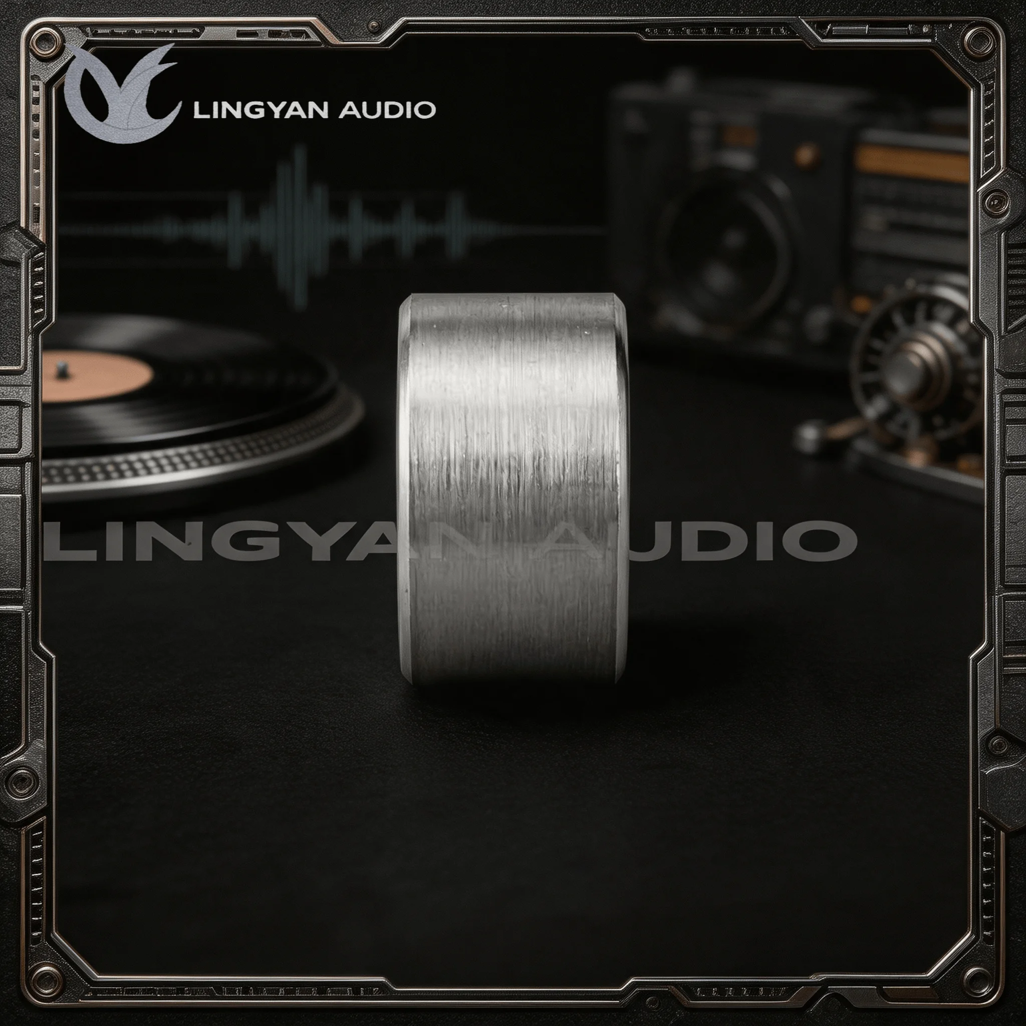 Stainless Steel Tonearm Weight 20g Precision Hifi Vinyl Counterweight Balance Part for SME 3009 3010 3012 Turntable