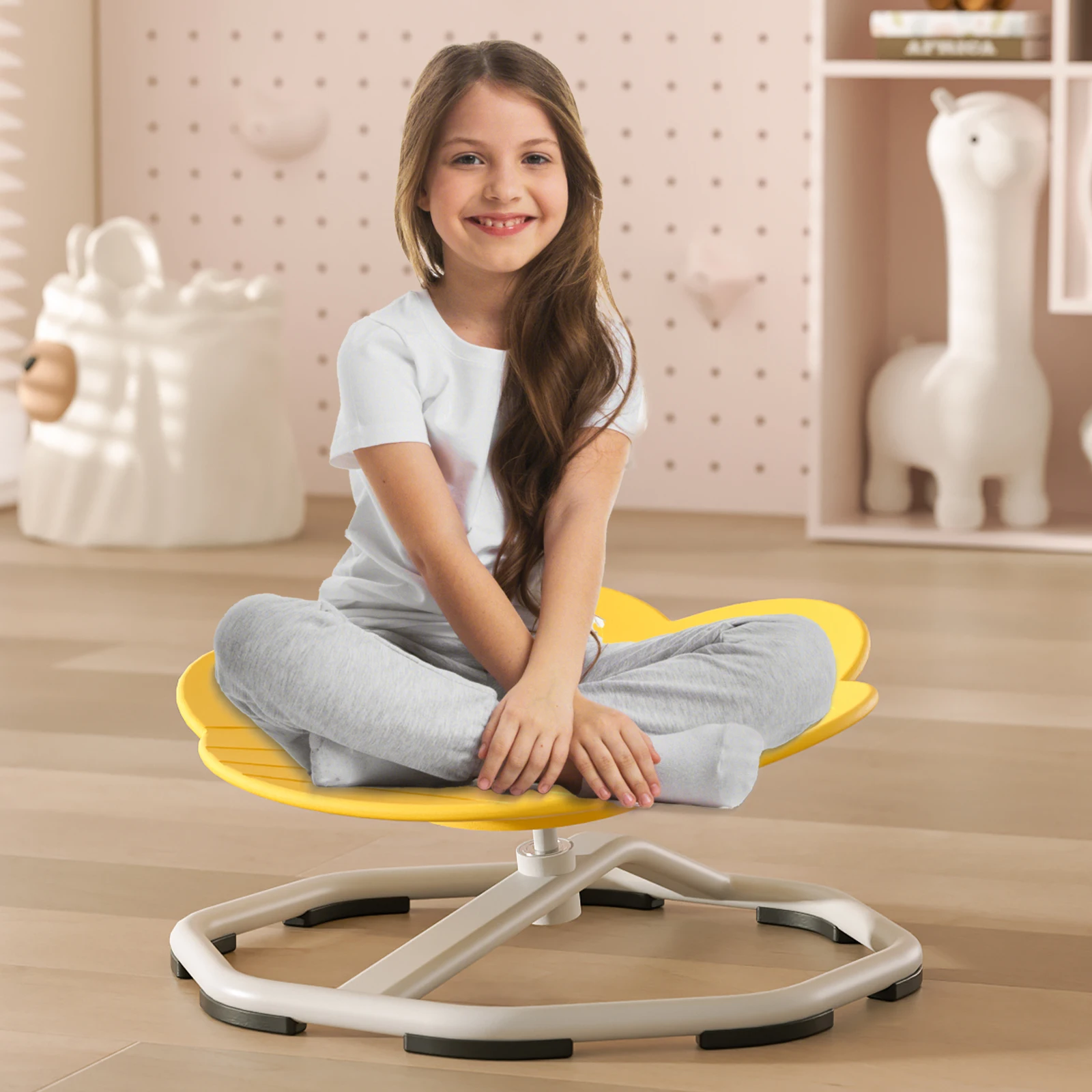 

Sensory Chair for Kids Autism Sensory Products Sit and Spin Autism Toys Spinning Chair ADHD Chair Swivel Chair Training Body Coo