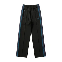 Pantaloni da ricamo nuovo modello uomo donna 1:1 pantaloni sportivi da jogging Casual larghi con bordo laterale di buona qualità