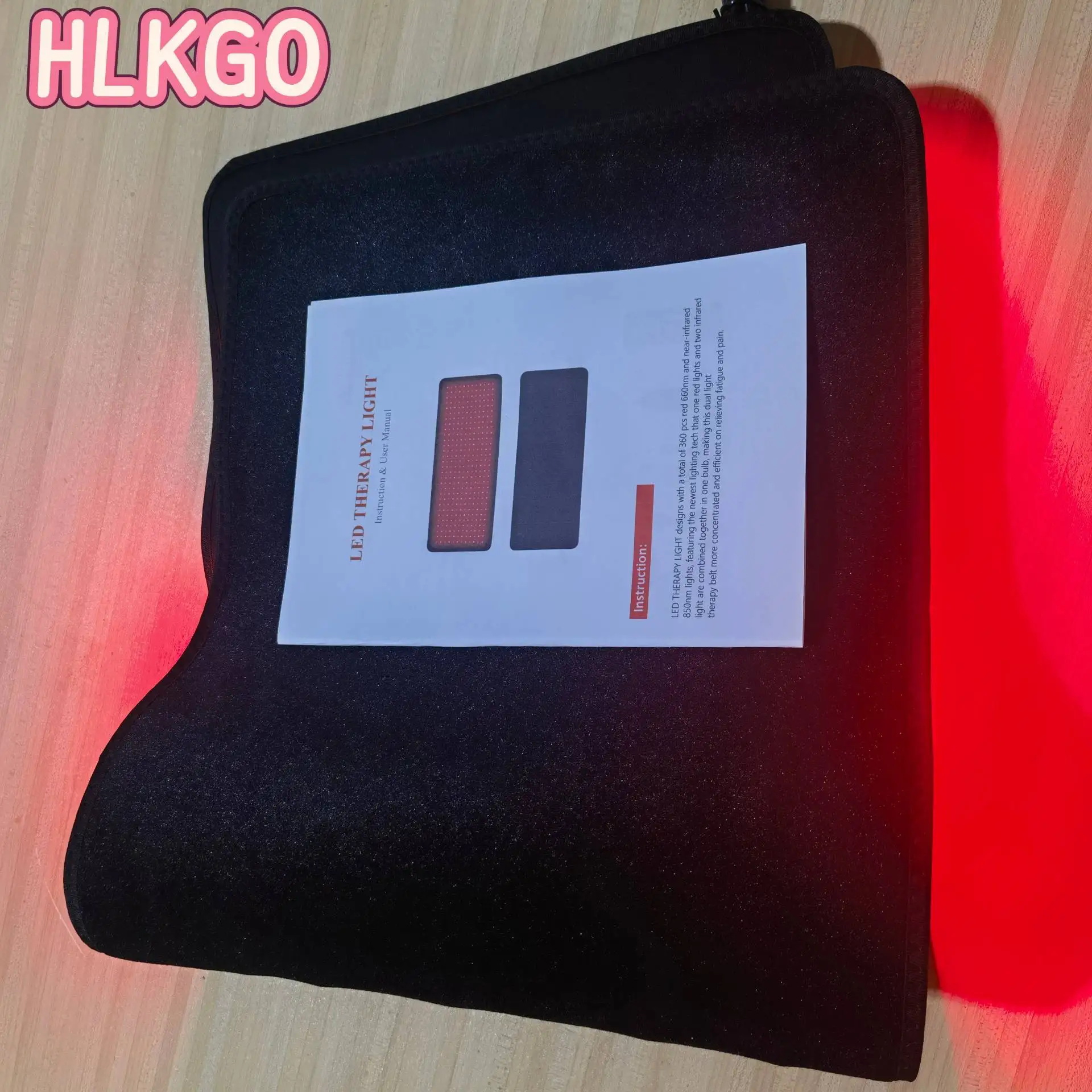 

Infrared Light Therapy Pad Portable Heating Cushion for On-the Go Back, Neck, Waist & Shoulder Muscle Pain Relief