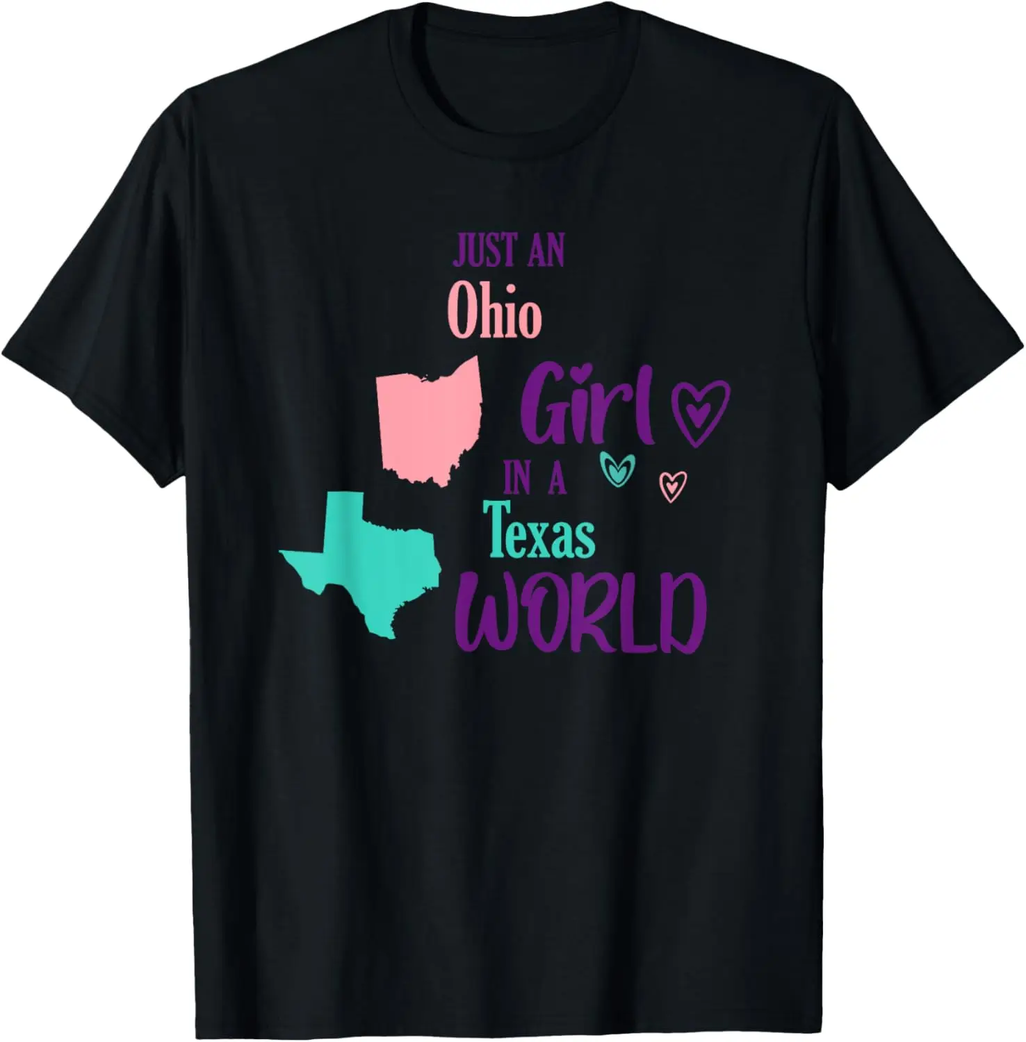 

Футболка Proud Girl Design «Просто девушка Огайо в Техаском мире»