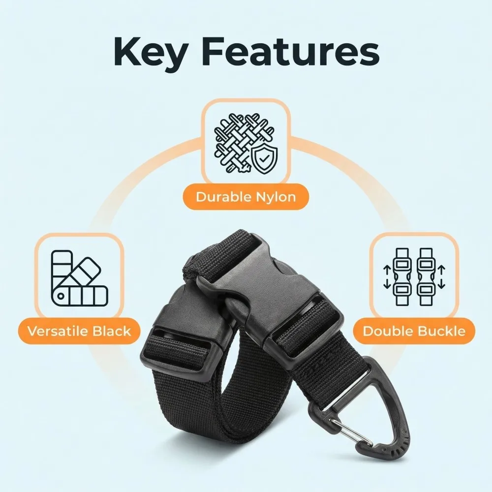 

Adjustable External Straps for Backpacks and Luggage, Suitable for Various Bags and Cases, Can Be Used to Expand Capacity and Attach Clothing, Hats, Scarves, and Other External Bag Accessories