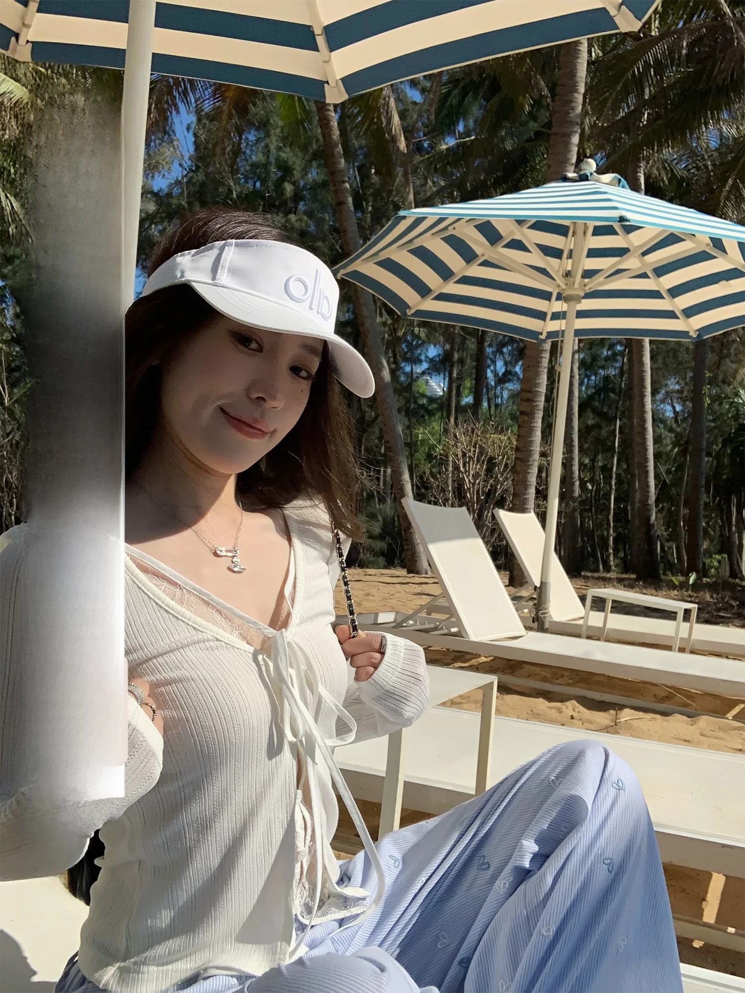 

Вязаный кружевной кардиган Hhi для женщин: весенний дизайн, защита от солнца, модный топ с коротким и длинным рукавом