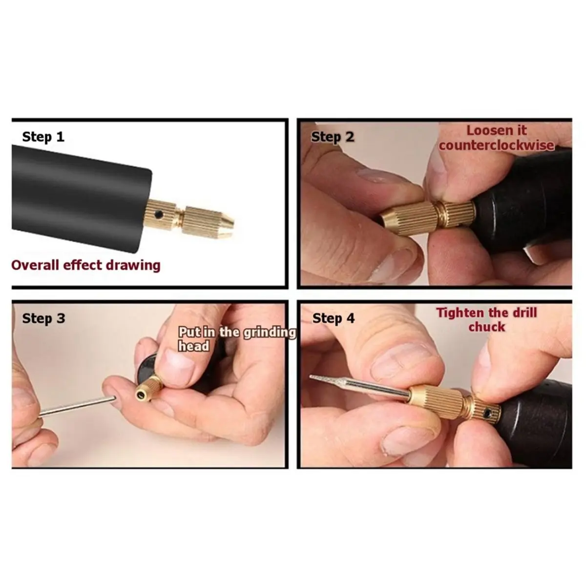A1430K Electric Drill, Mini Drill , Keychain Making Kit, Jewelry Making Kit, Electric Hand Drill for Jewelry, Resin, Plastic SUM