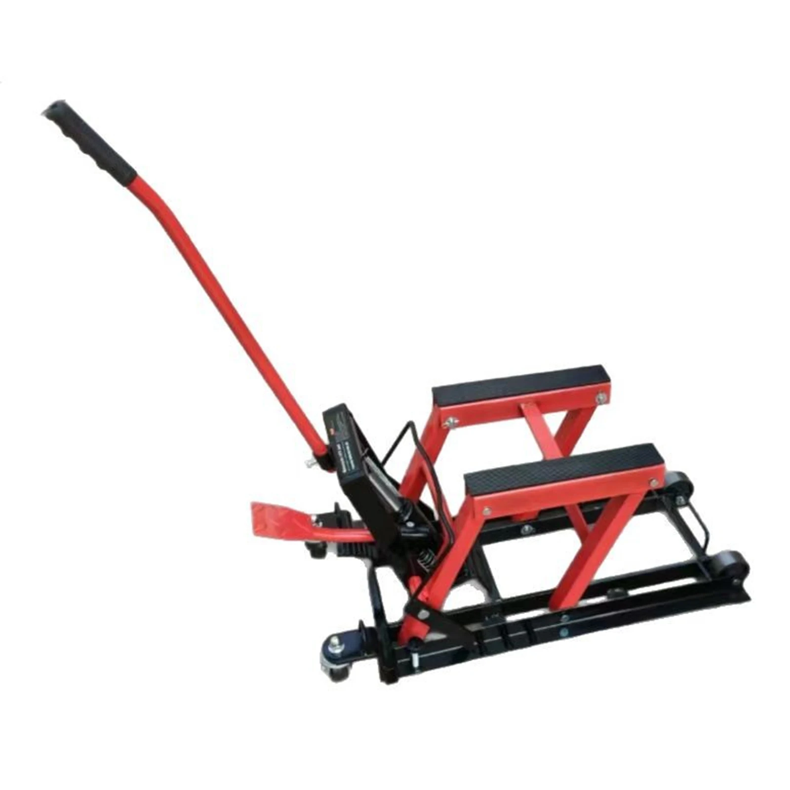 

Motorcycle Hydraulic Lift 680kg/1500lbs Load Capacity Motorcycle Repair Hydraulic Parking Rack for Garage