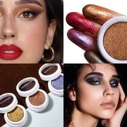 HANDAIYAN 12 Colors Glitter Eyeshadow Cream Pearlescent High Pigmented Long-lasting Waterproof Eyes Makeup Cosmetics