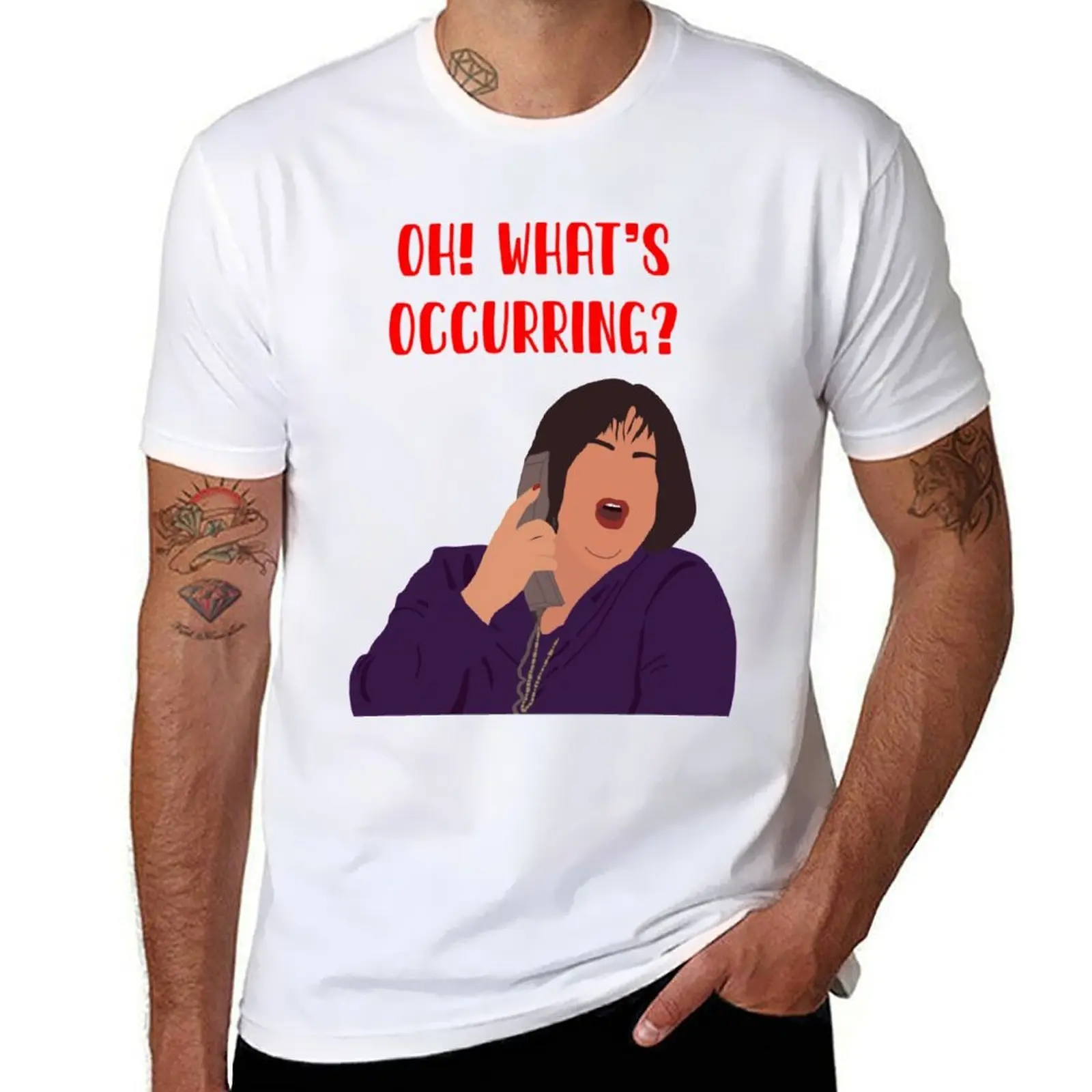 

Gavin and Stacey Nessa T-Shirt t shirt men 100% cotton luxury brand graphic t shirts for man T-Shirt