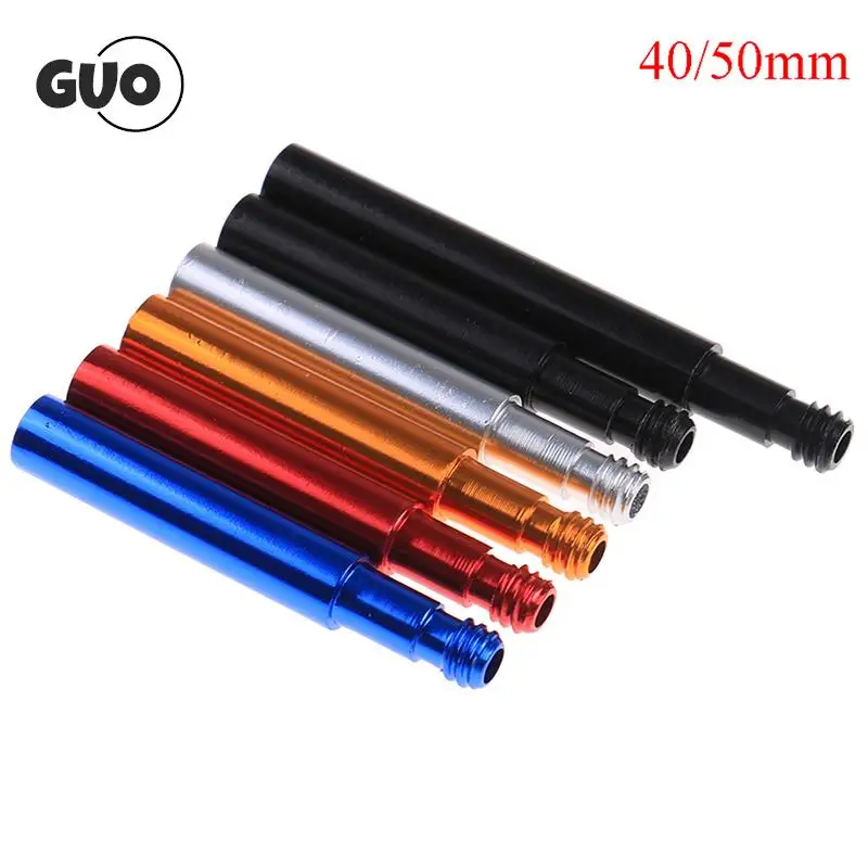 1pc Bicycle Tube Tubular Presta Valve Extension Extender For Fixed Road MTB Bicycle Bike 50/40mm 5 Colors 