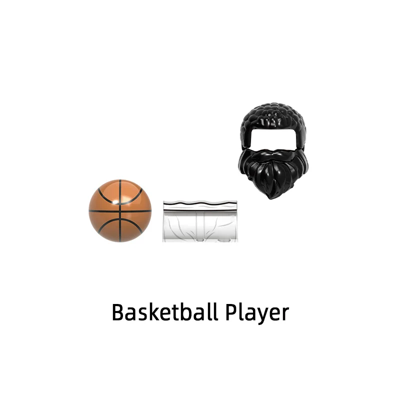 G0107 لاعب كرة السلة الشهير رقم النجمة 24 30 23 7 1 34 6 نموذج كتل MOC الطوب مجموعة الهدايا اللعب #6
