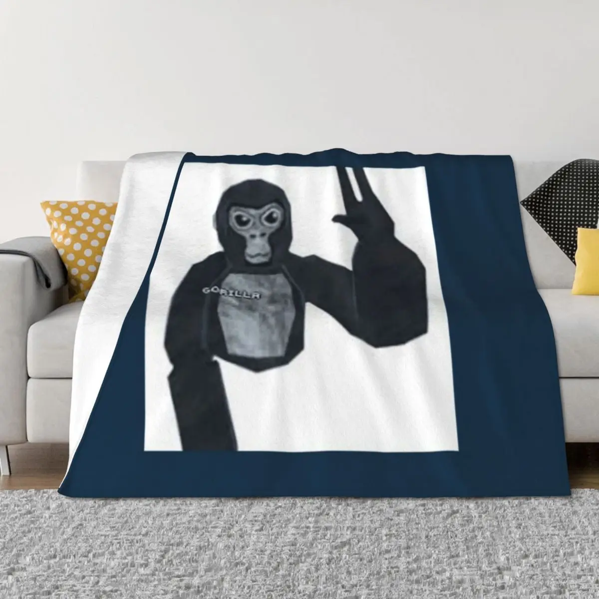 

Gorilla tag monkey Throw Blanket Thin Stuffeds Beautifuls Bed covers Blankets