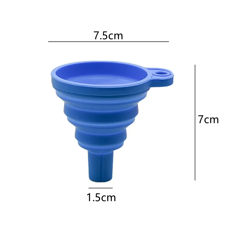 ユニバーサルシリコンリキッドファンネル,エンジンオイルおよびガソリン交換用,カーウォッシャーフルード,ポータブル,折りたたみ式,自動車用