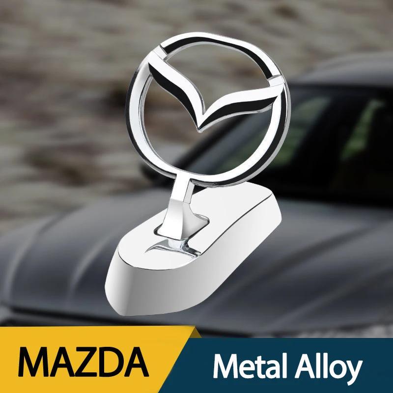 

3D-наклейка на передний капот автомобиля из сплава для Mazda RX8 RX7 MX3 MX5 CX9 CX7 CX5 CX8 CX30 Atenza Axela, эмблема автостайлинга
