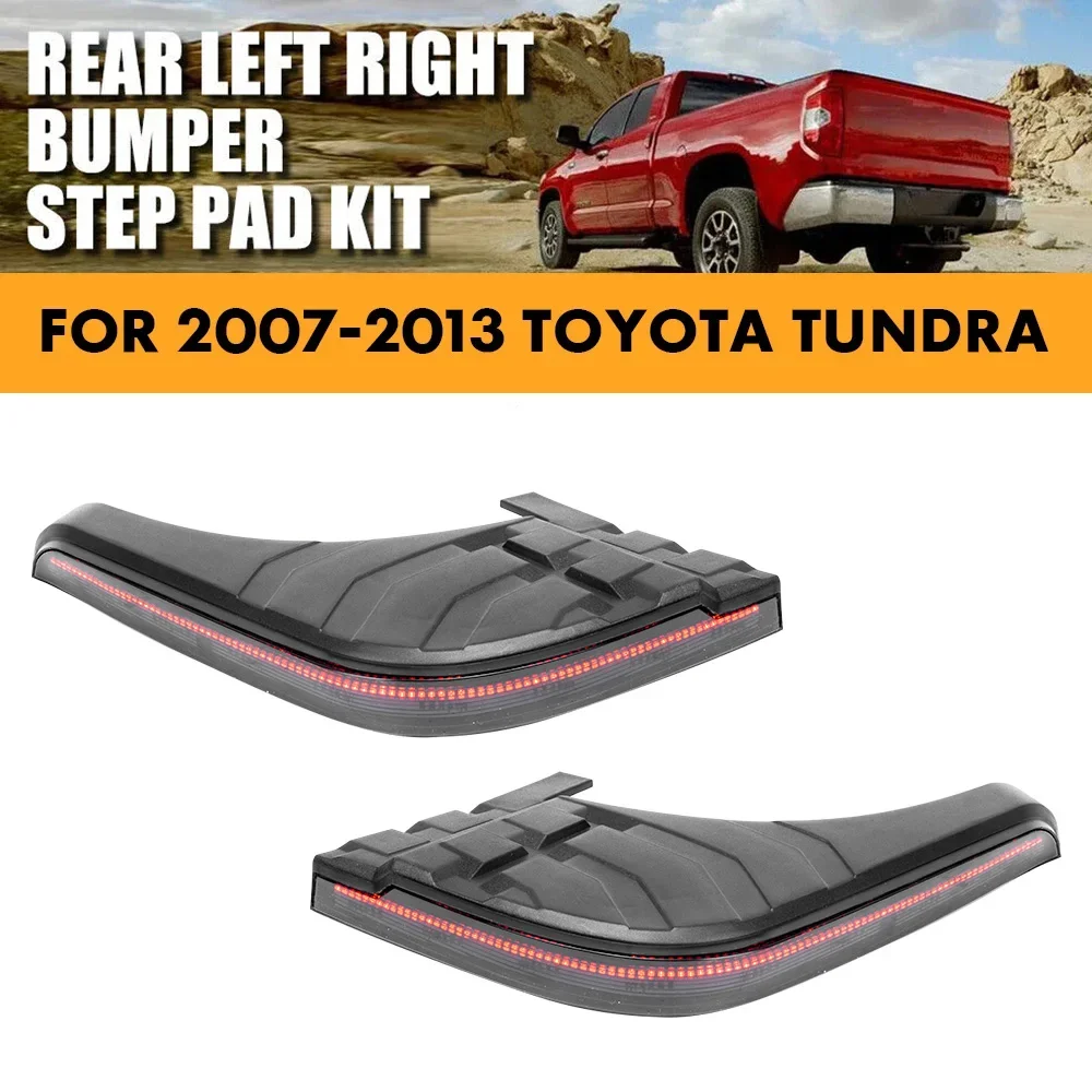 Hot Sale Car Auto Parts LED Rear Bumper Step Pad For T-oyota Tundra Rear Bumper Pad