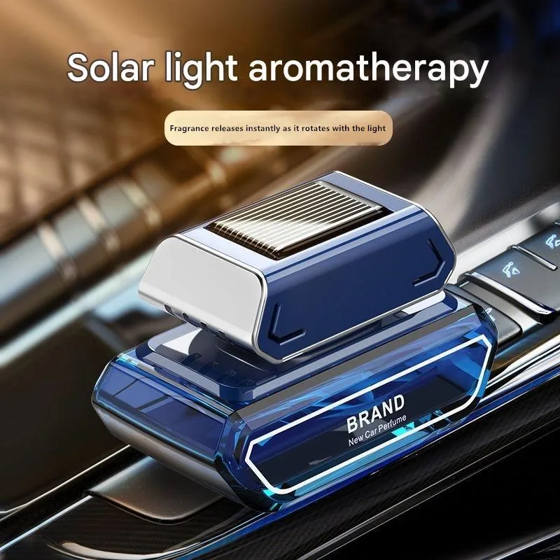 

Автомобильный освежитель воздуха на солнечной энергии: высококачественный автоматический вращающийся ароматизатор для автомобиля с длительным легким ароматом