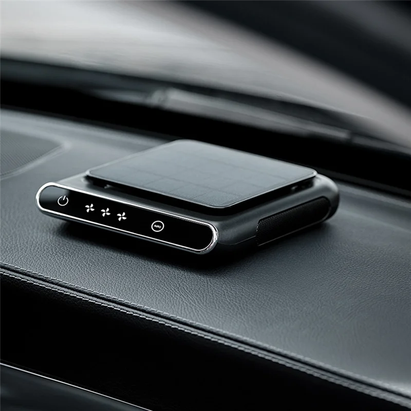 AY03-Auto Luftreiniger Tragbarer Luftionisator Solar Deodorant Rauch PM2.5 HEPA Filter Auto Negativer Deodorant