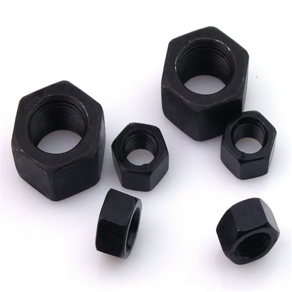 black finished carbon steel din934 hex nuts m16 made in China