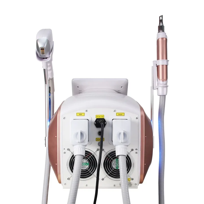 Portable 2-in-1 808 diode laser hair removal and non-invasive skin treatment
