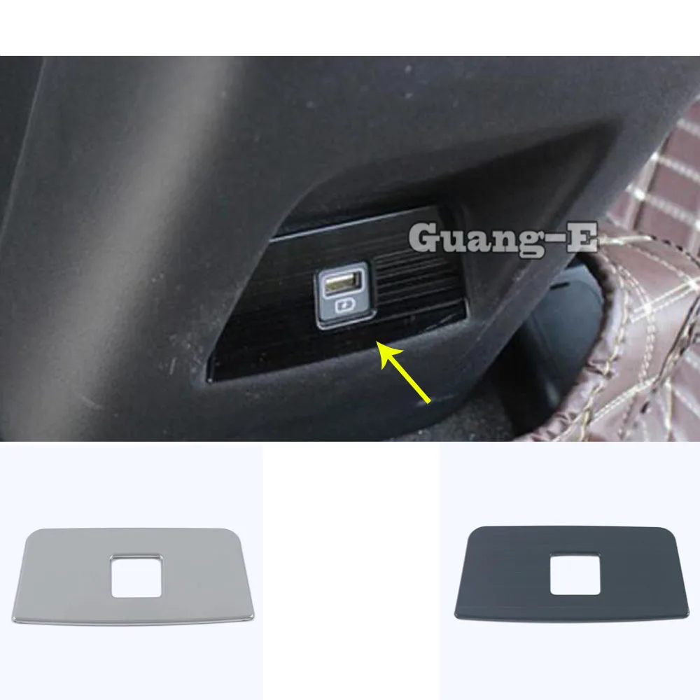 For Hyundai Tucson L 2021 2022 2023 2024 Car Control Socket Charge Cigarette Smoke Lighter Switch Frame Lamp Sticker Trim Parts