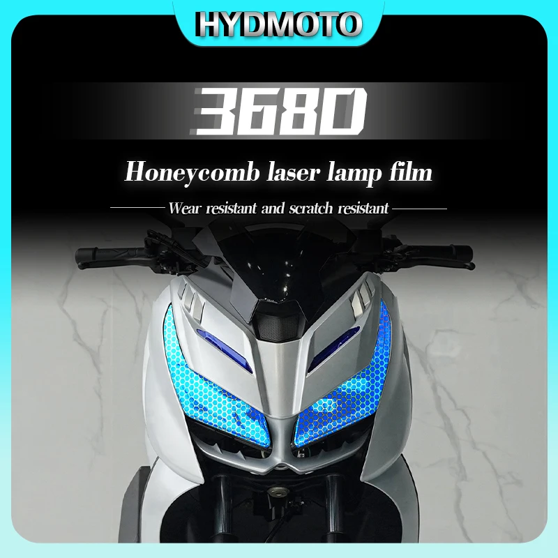 

For ZONTES zontes 368D 2024 headlights taillights film honeycomb laser lamp film protection stickers body protection accessories