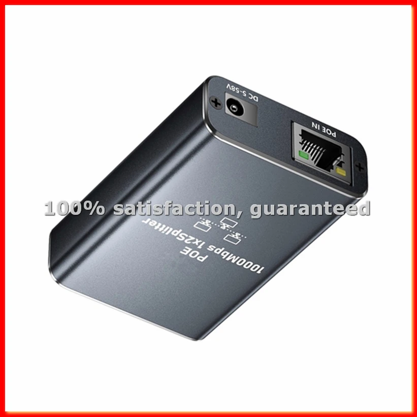 1 in 2 Out Gigabit Ethernet Switch Rj45 Splitter POE Gigabit Extension Adapter 1000Mbps Network Connector for PC Laptop-A63M