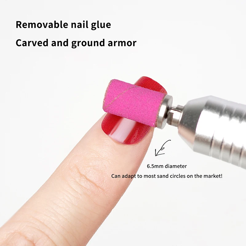 1Pc Sanding Ring Arbor Sanding Head Accessory Remove Nail Polish Scrub Ben Nail Remove Dead Skin Callus Nail Tools