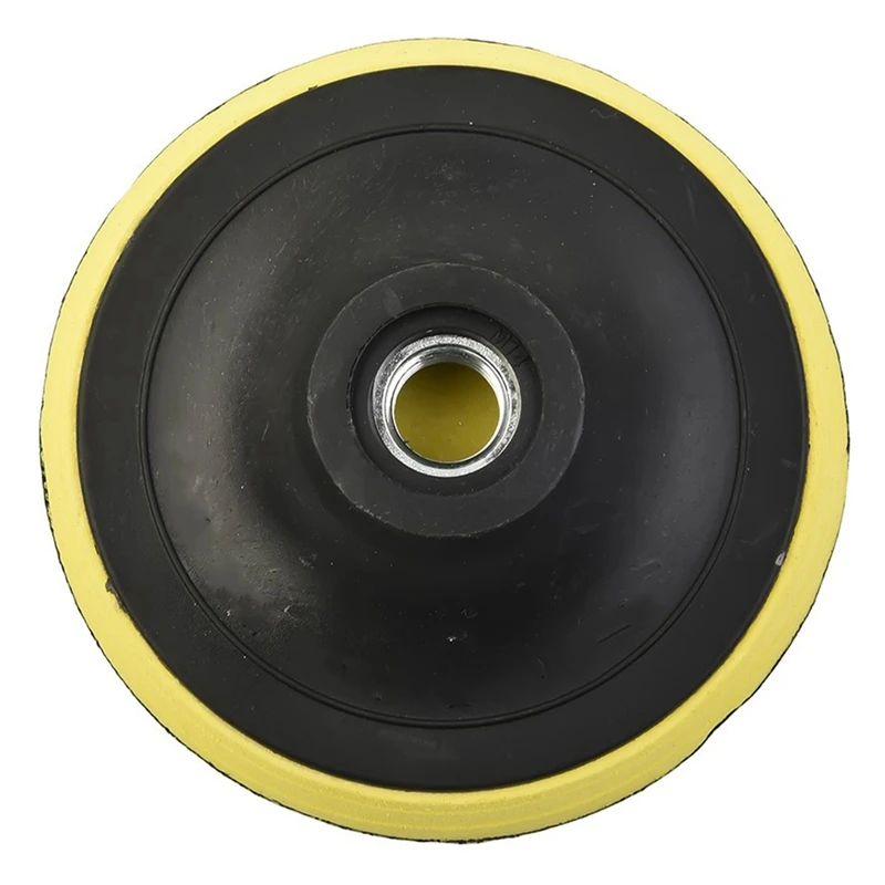 Disco de polimento da roda de suporte do disco de moagem elétrica de 7 polegadas 180mm com disco de polimento do chassi