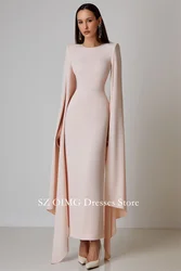 Colavis O-Neck 2024 New Summer Women's Maxi Customized Prom Dress Full Sleeves Fashion Elegant Celebrity Vintage Party Dress