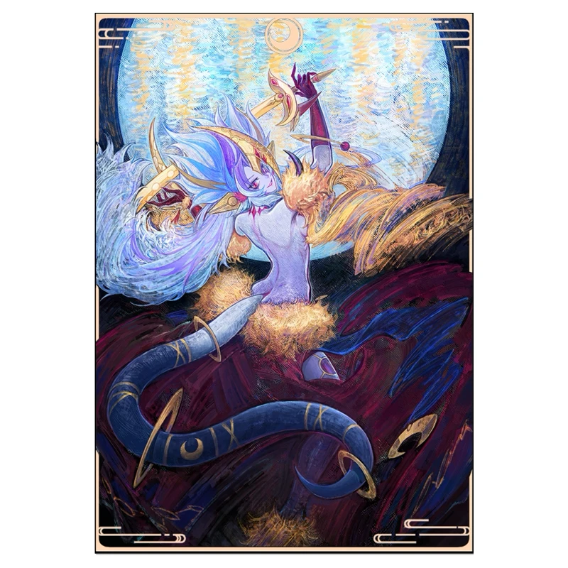 63X90Mm 60Stk./Set DIY Yu-Gi-Oh! Lunalight Leo Dancer Kartenhüllen, Farbige Glitzer-Schutzhüllen für Leo Dancer Karten, Geschenkspielzeug