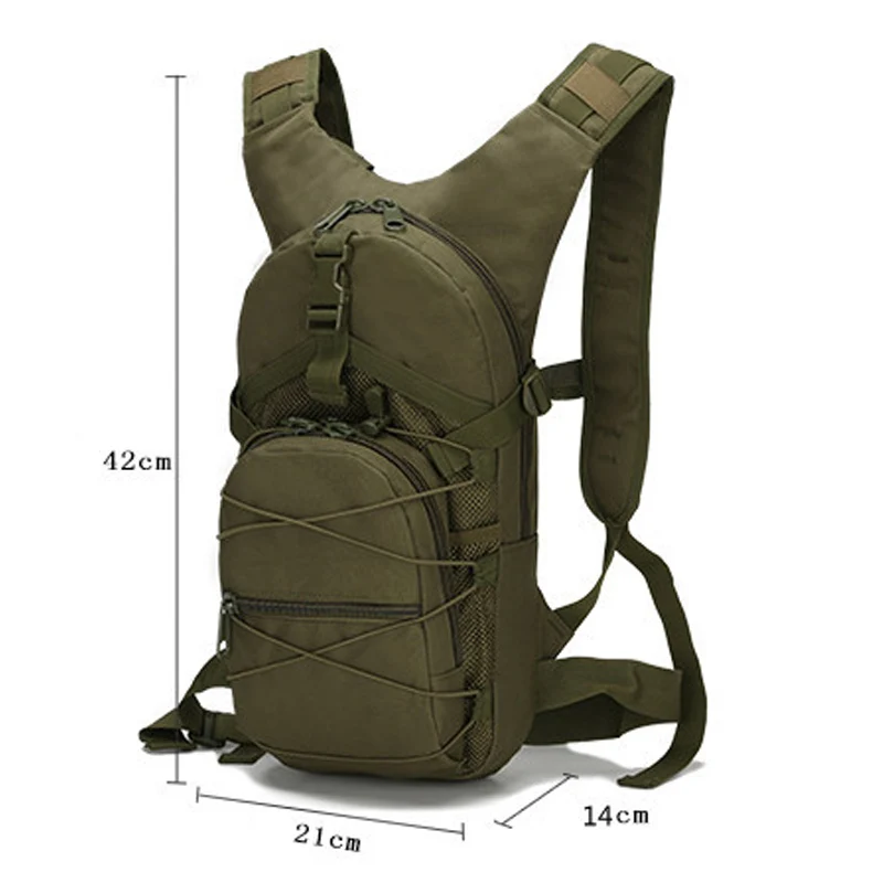 15L Tactics Molle Backpack 800D Oxford Military Hiking Bicycle Backpacks Outdoor Sports Cycling Climbing Camping Bag for Men