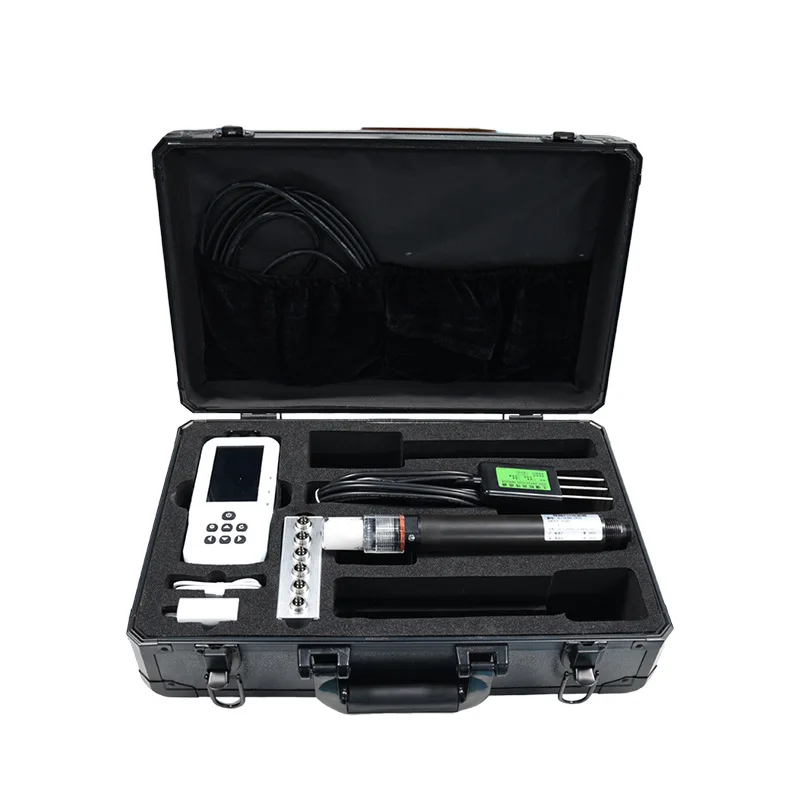 

Soil Temperature and Moisture Salt PH Detector Soil Meter Soil Temperature and Moisture Conductivity Salt Content PH Meter