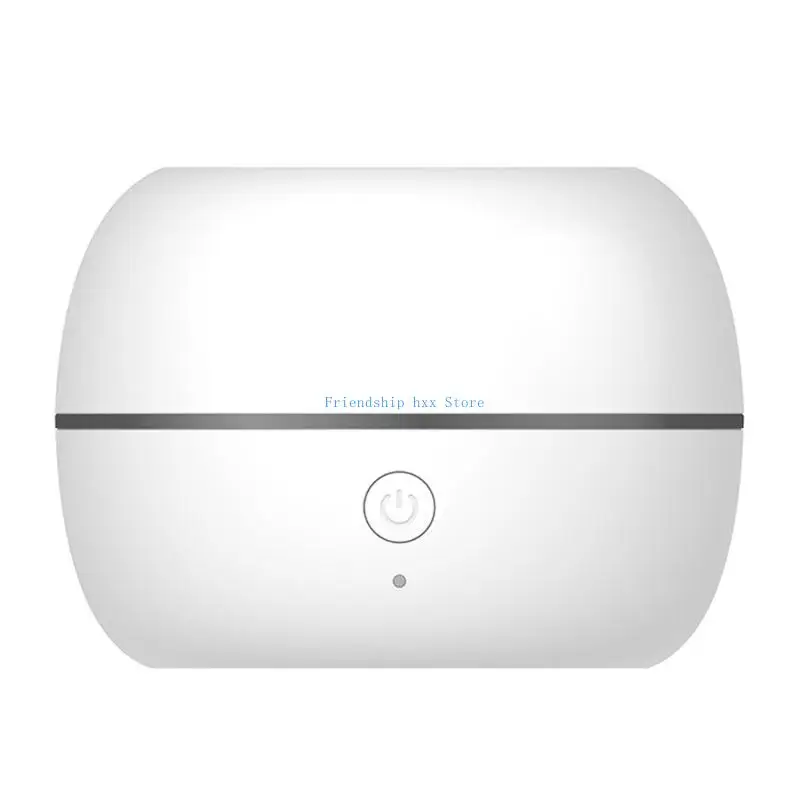 F1CB 소형 젖꼭지 소독제 Soother 청소 보관 상자 내장 4pcs UVC 램프 구슬 USB C 여행용 충전식